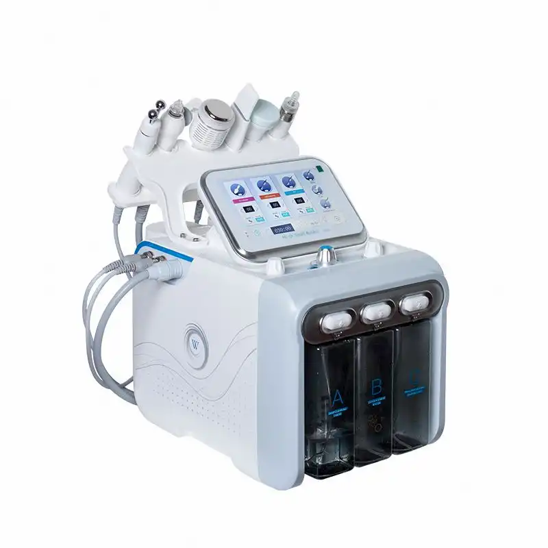 Косметологический комбайн W05X по уходу за кожей лица 6 в 1 (RL-D07)